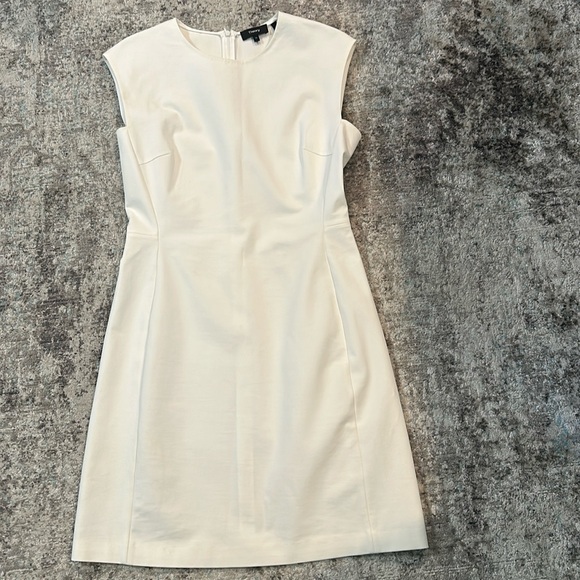 Theory Structured Fitted Dress - Size 10 - Picture 3 of 15